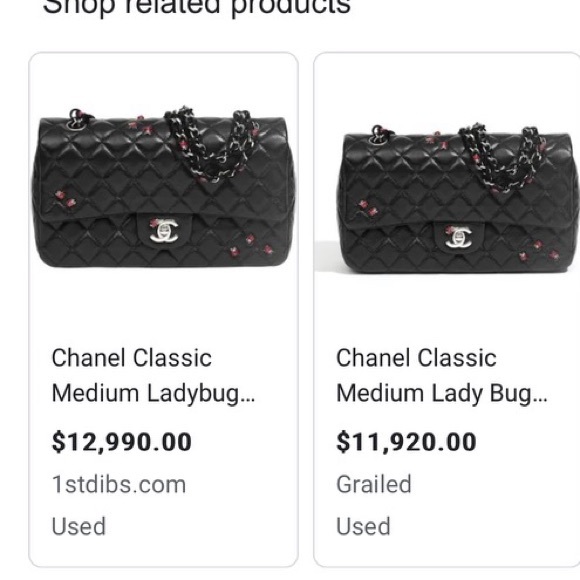 ON HOLD❌Rare🐞🐞Chanel Classic Ladybug Quilted Lambskin Medium Flap Bag - Picture 13 of 13